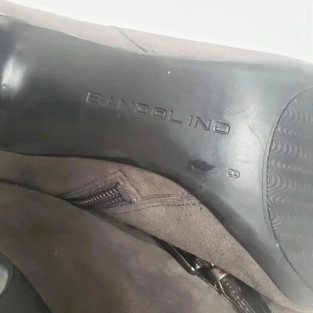 Bandolino gray heeled